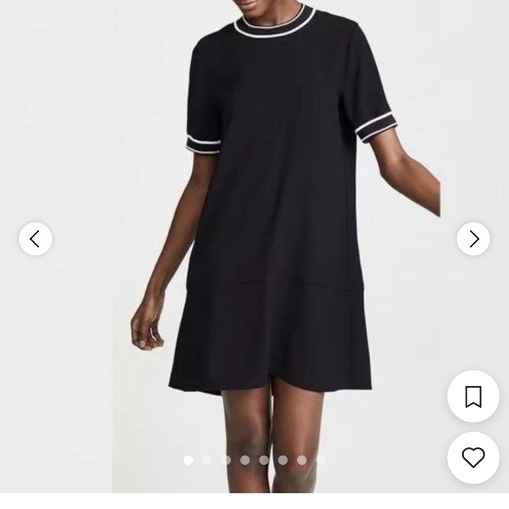Black Short Sleeve Dress